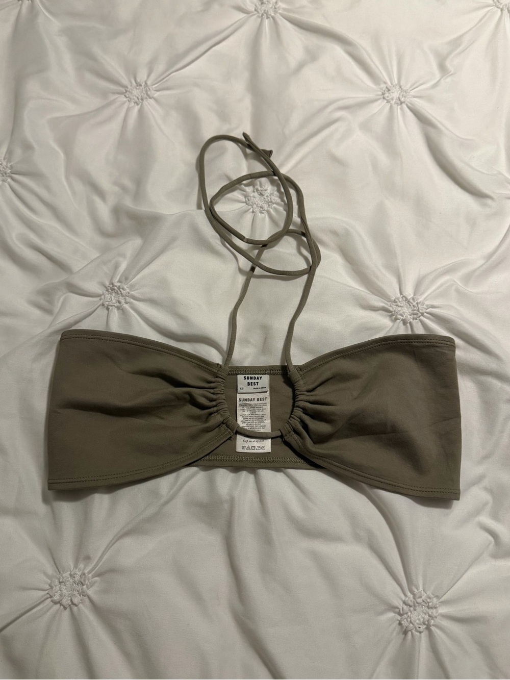 sunday best aritzia tie top